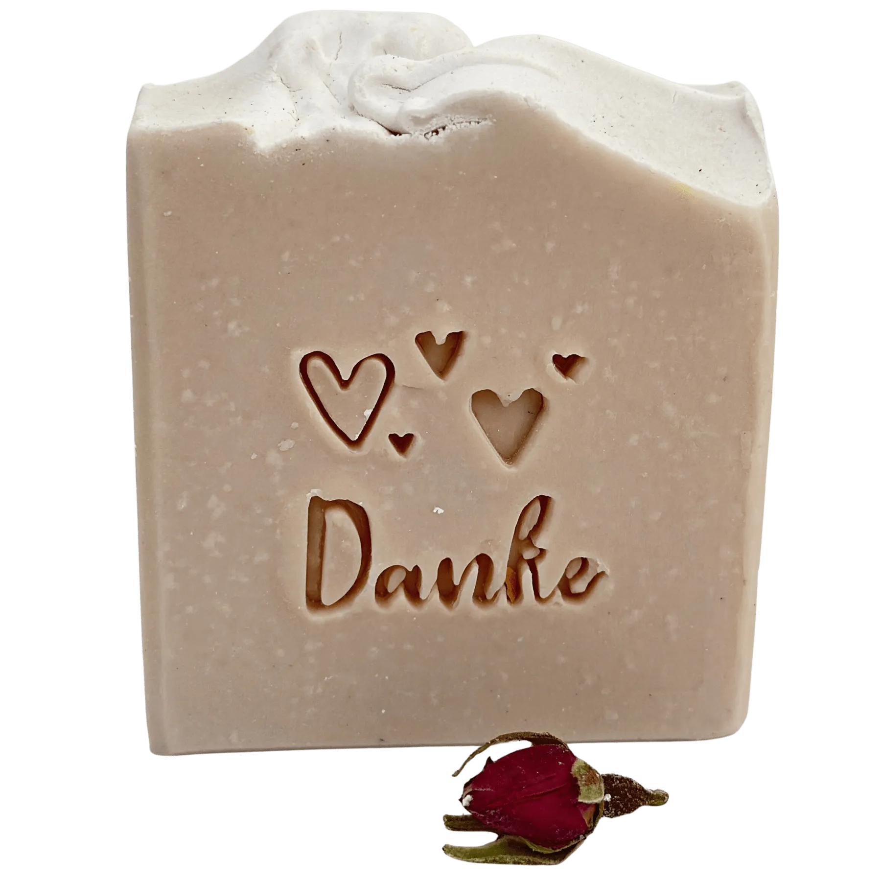 Wildrosenseife mit Heilerde «Danke»