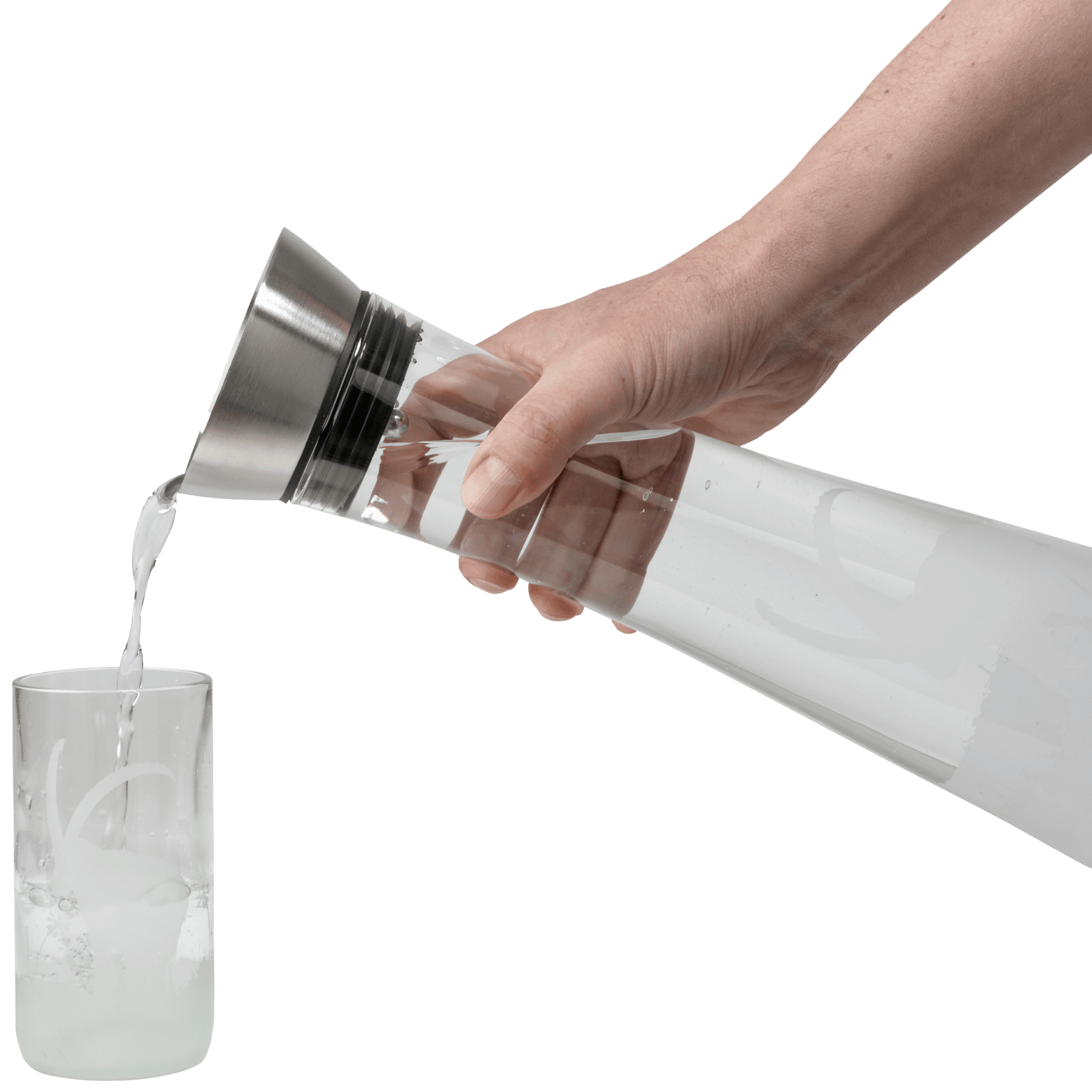 Glaskaraffe «Steinbock» Glaskaraffe «Steinbock»