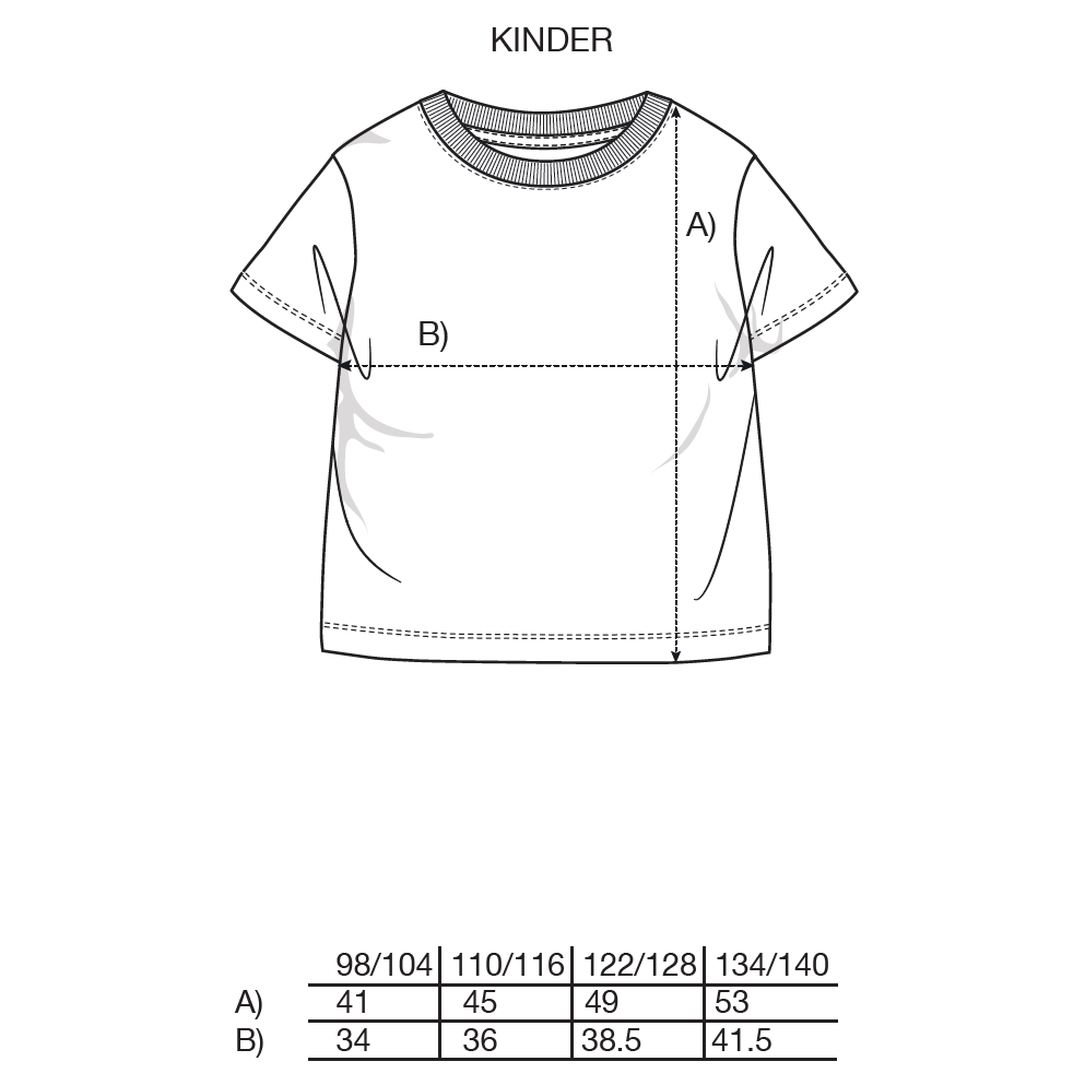 Kinder-T-Shirt BIO