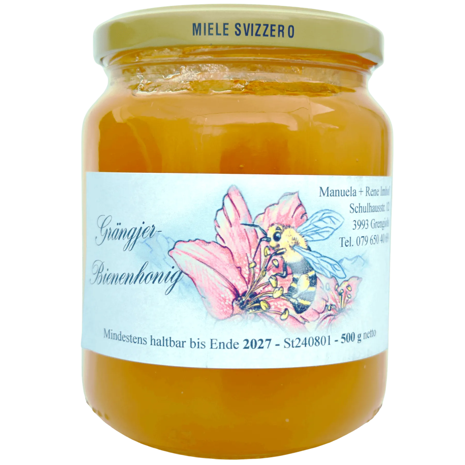 Bienenhonig Landschaftspark Binntal