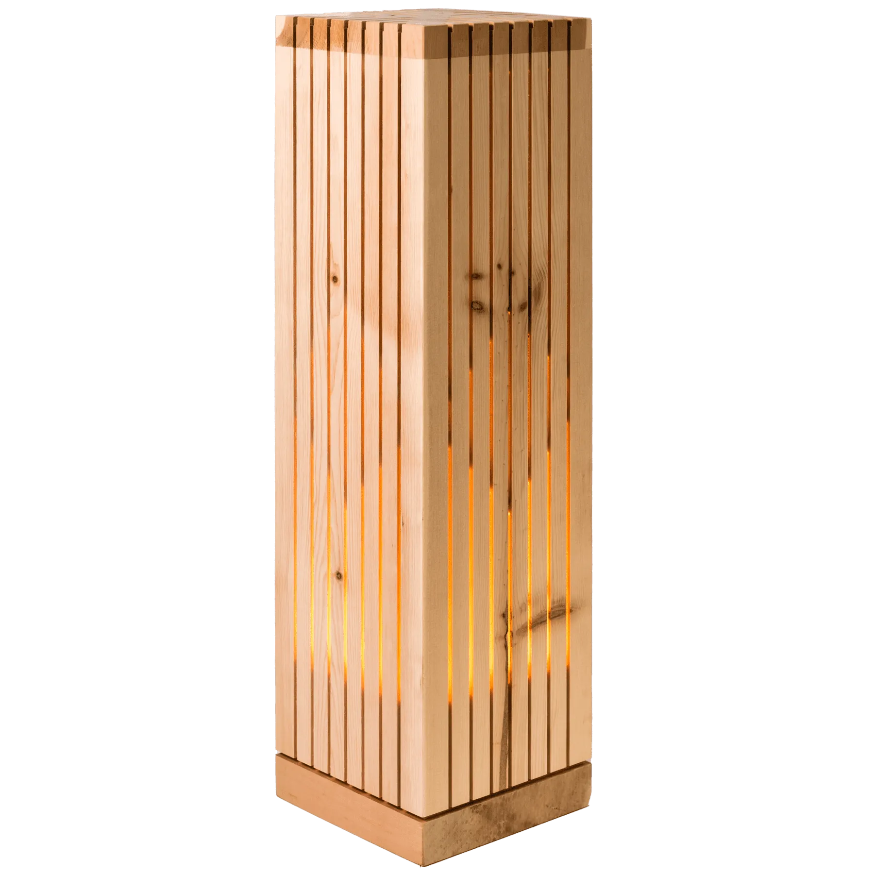 Arvenholz-Stele/-Leuchte