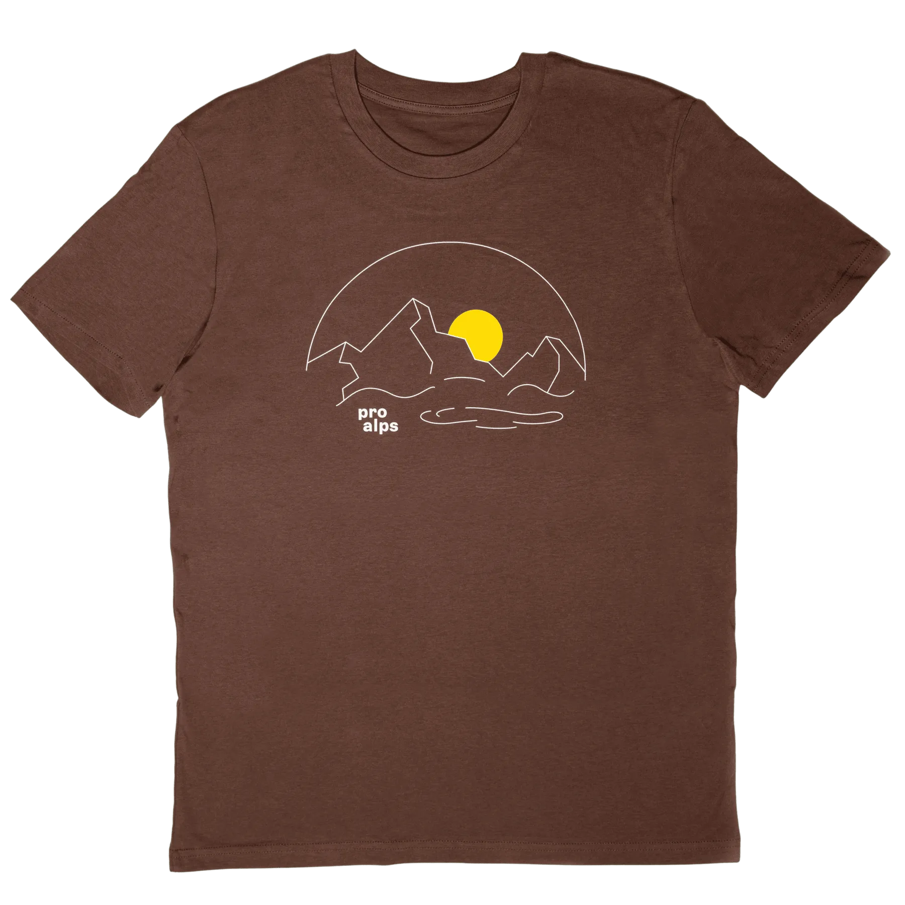 Unisex T-Shirt Pro Alps moccha