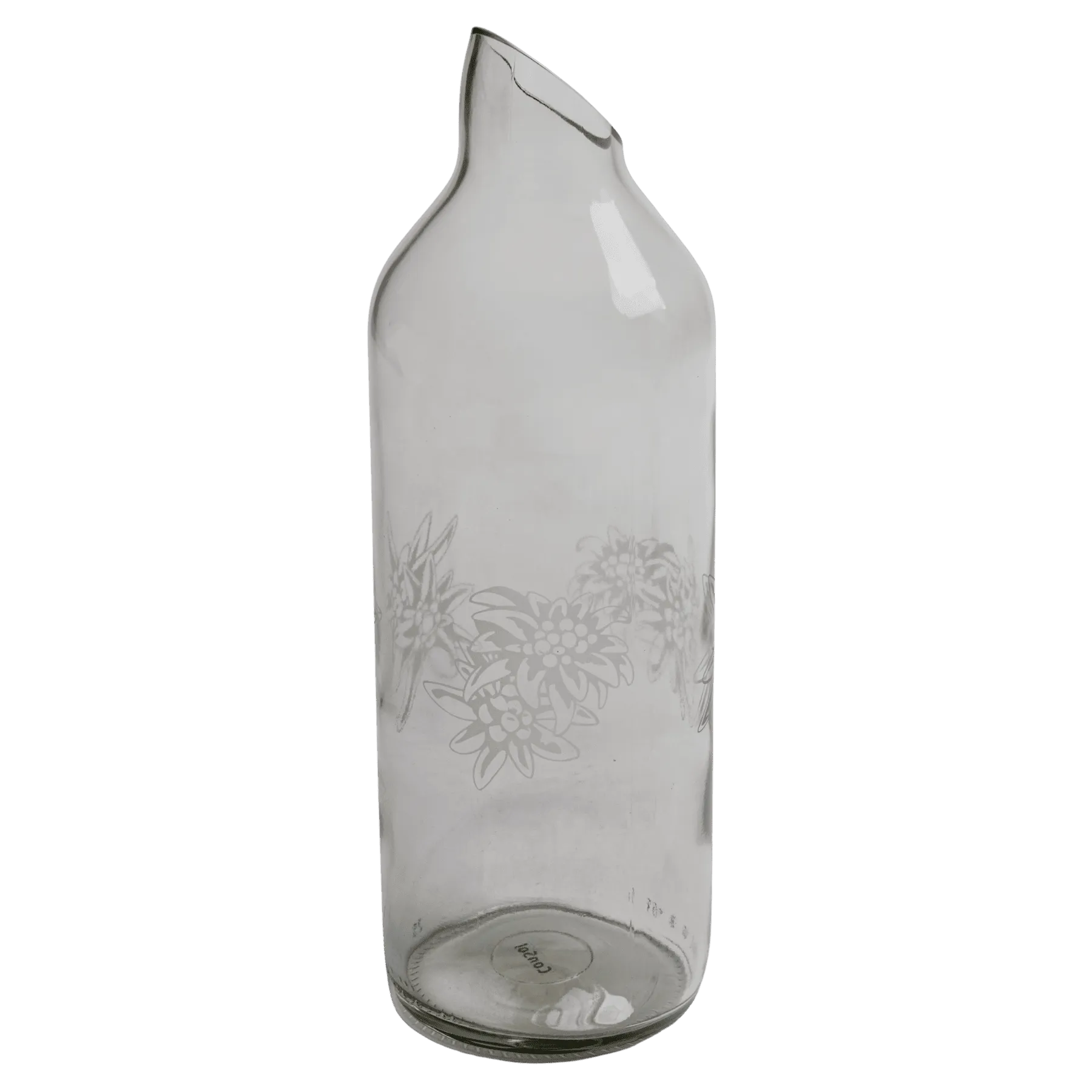 glas-altglas-upcycling_edelweiss_flasche_leer