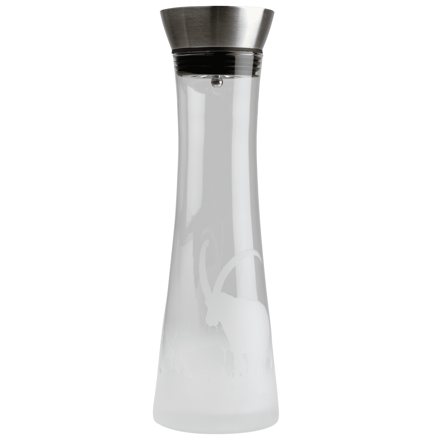 Glaskaraffe «Steinbock» Glaskaraffe «Steinbock»