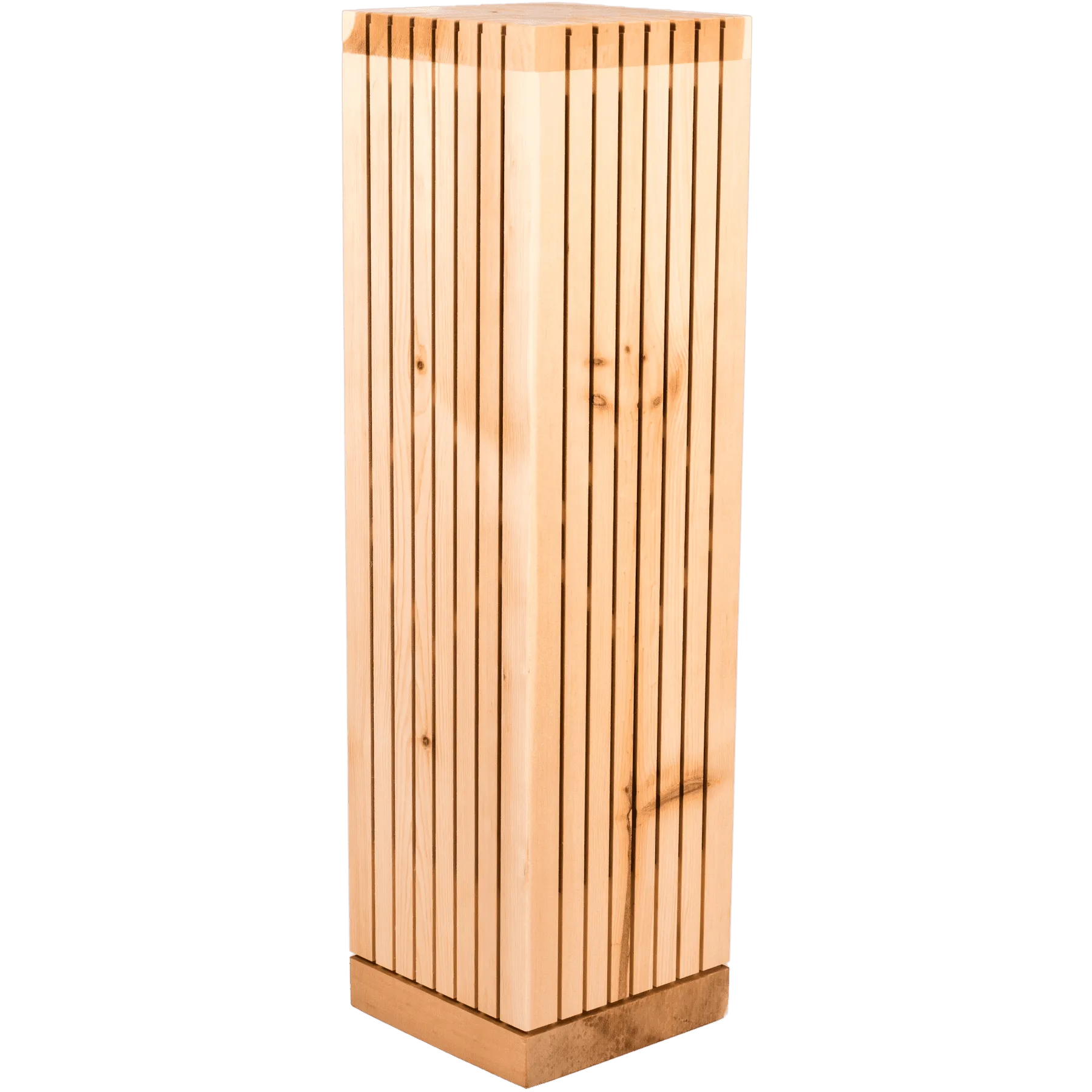 Arvenholz-Stele/-Leuchte