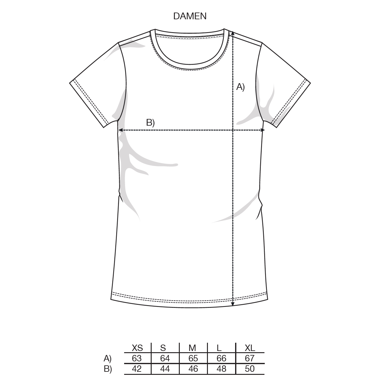 Damen-T-Shirt BIO