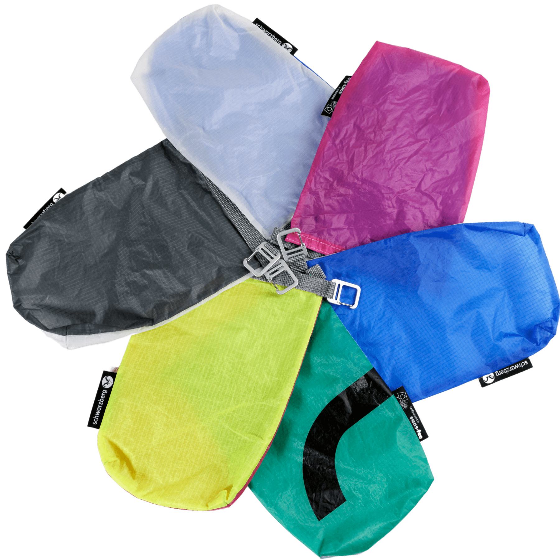 Kompressionssäckli kompressionssack-gleitschirm-farben2