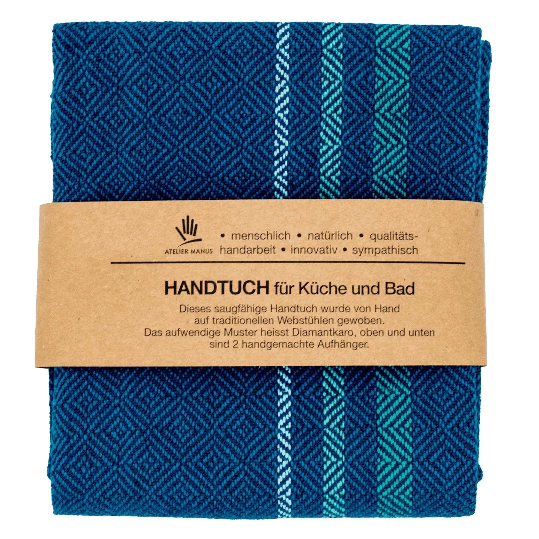 Handgewebte Hand- oder Küchentücher