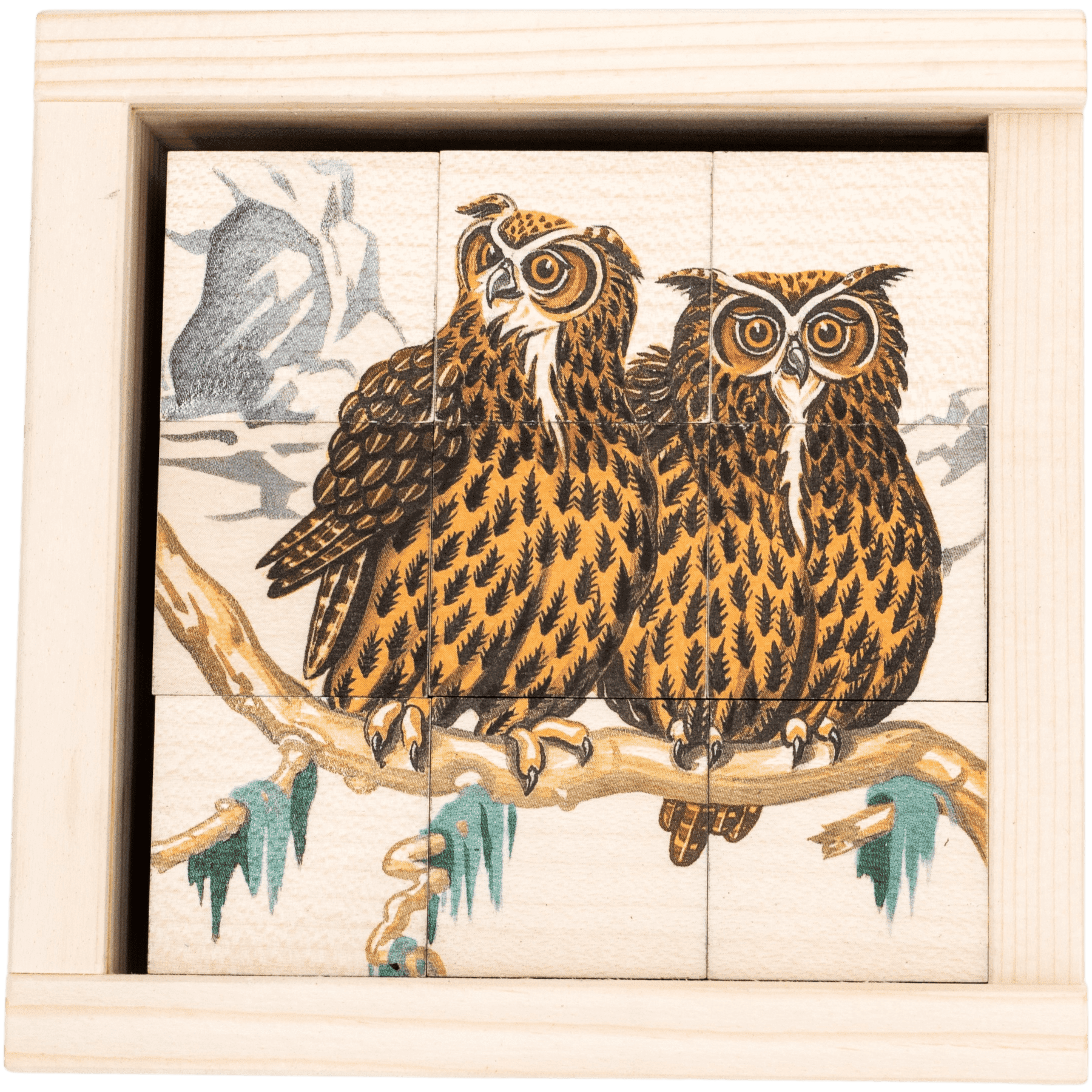 Klötzlipuzzle «Bergtiere»