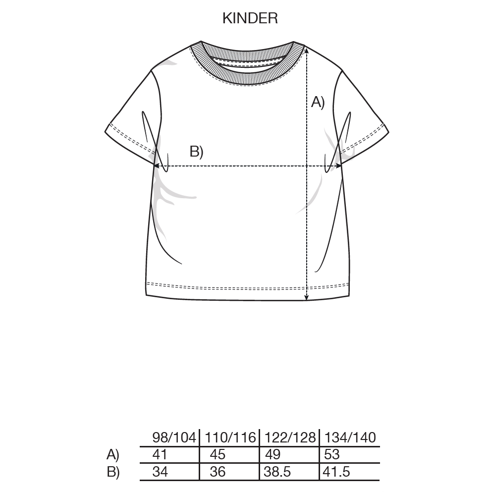 Kinder-T-Shirt BIO Kinder-T-Shirt BIO