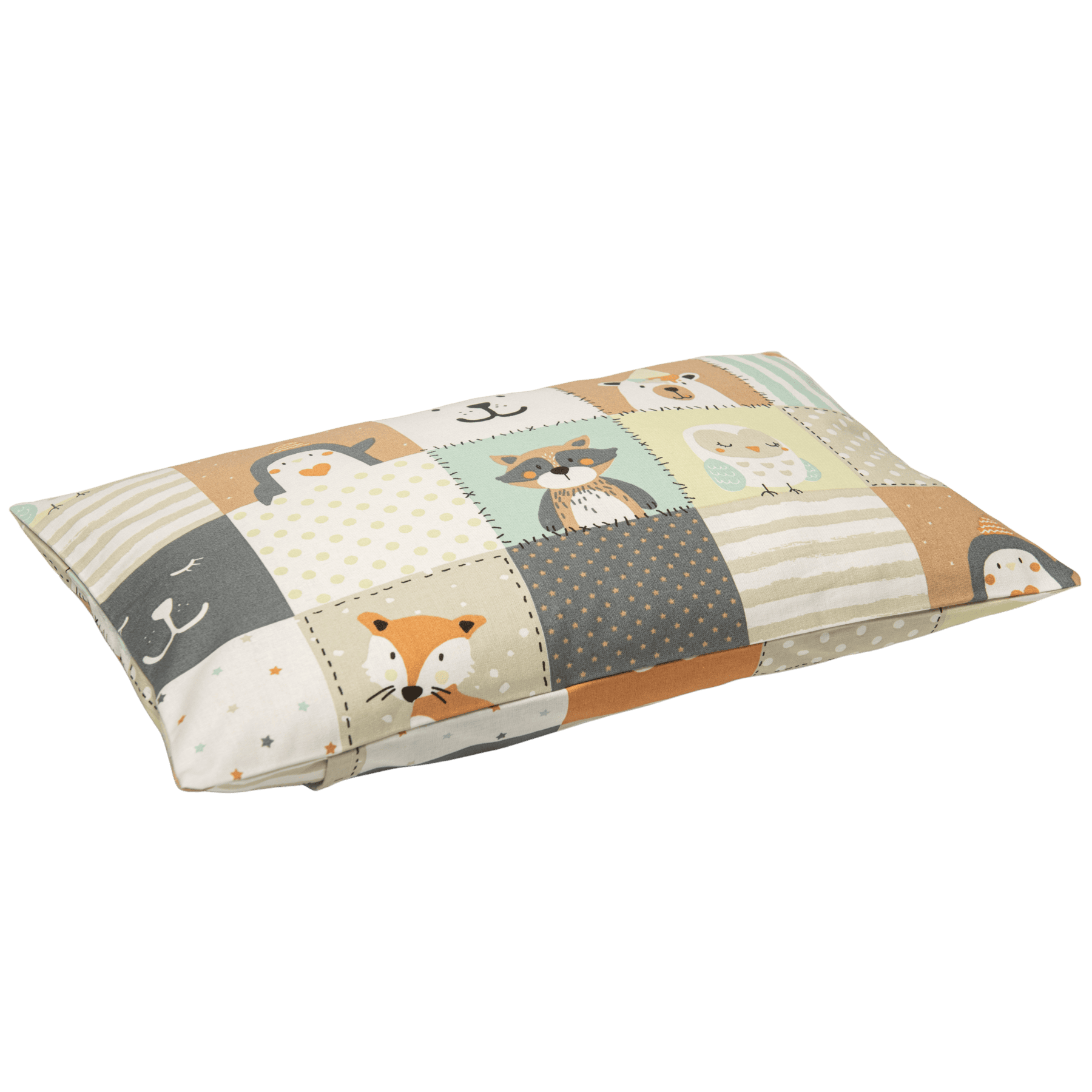 Arvenholz-Kinderkissen «Patchwork»
