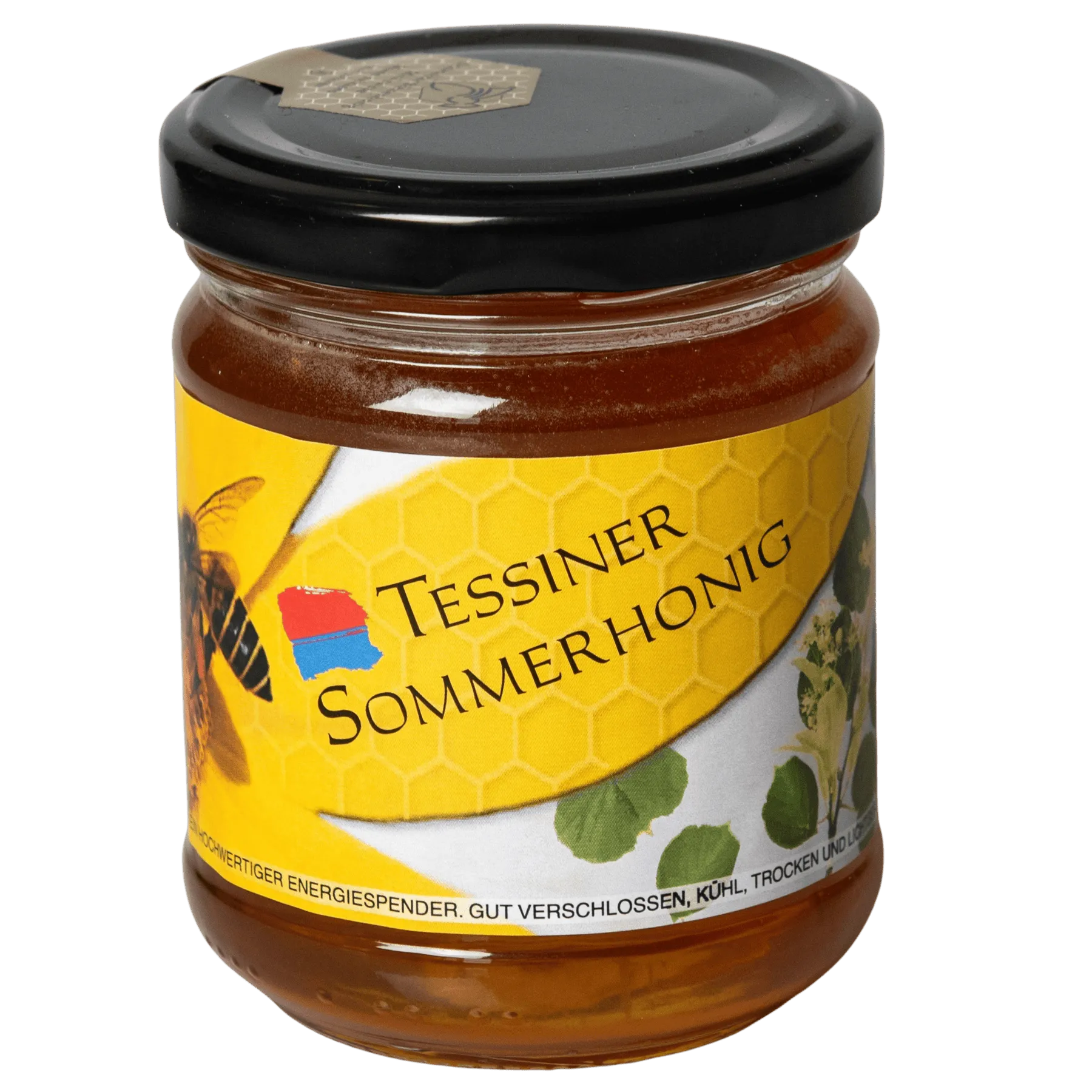 tessiner-sommerhonig-l-robinien-lindenbluete-kastanie-herb-bitter-abgang_wanderbienen-bergimkerei_glas