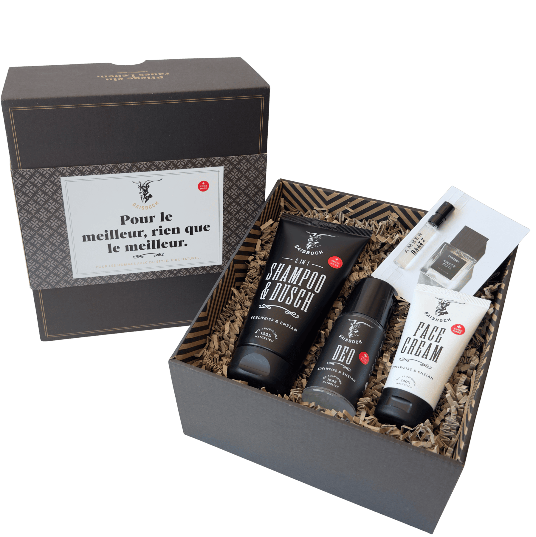 Männerpflege Geschenkset «Für den Besten das Beste»