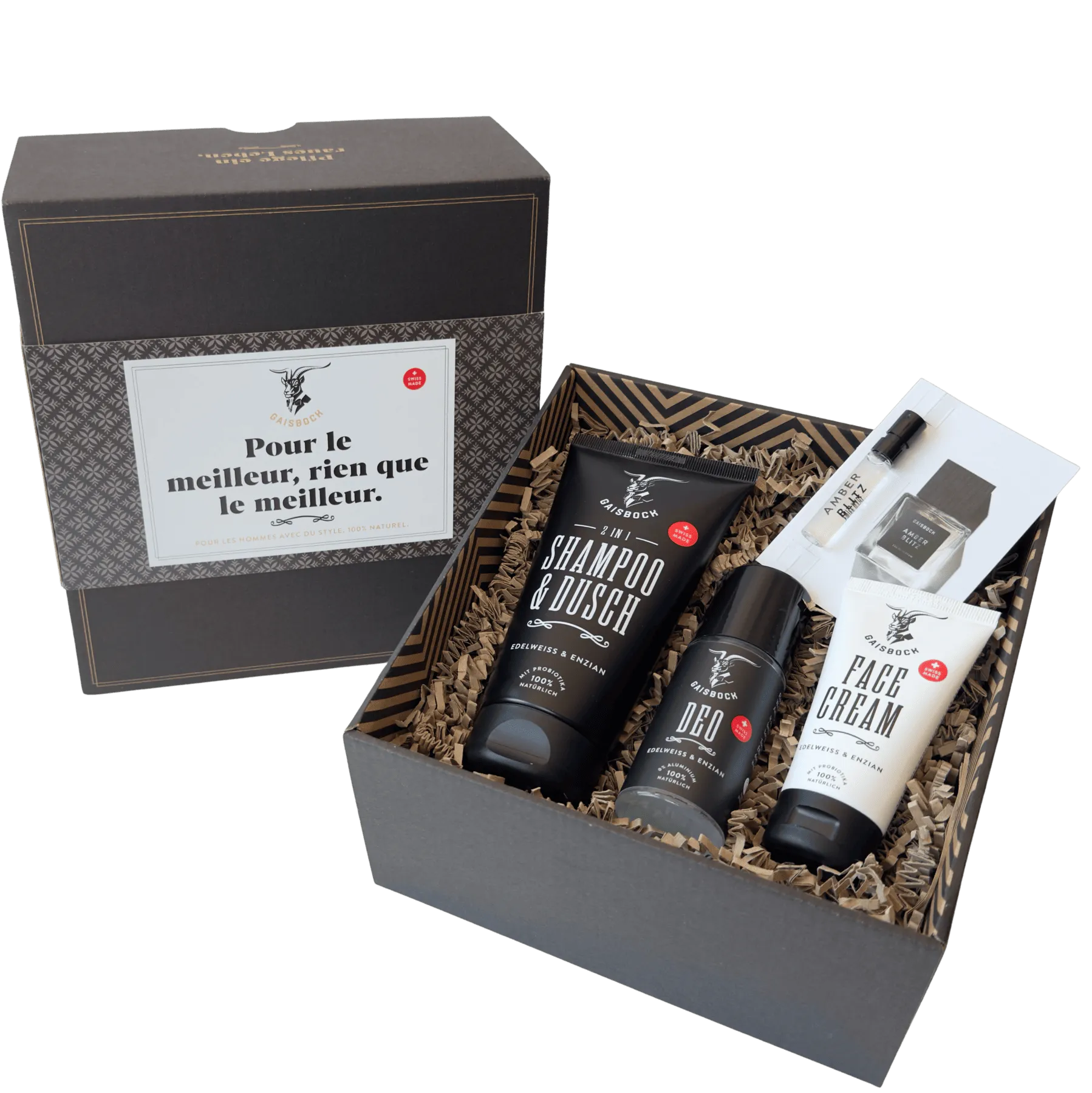 Männerpflege Geschenkset «Für den Besten das Beste»