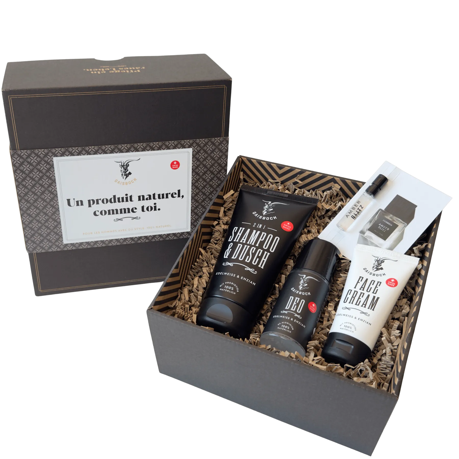 Männerpflege Geschenkset «Ein Naturprodukt, wie du»